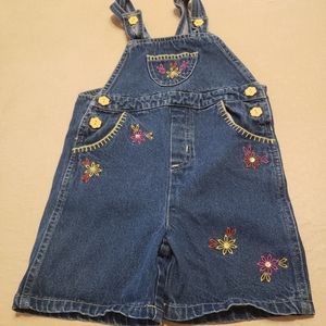 Kids overall shorts